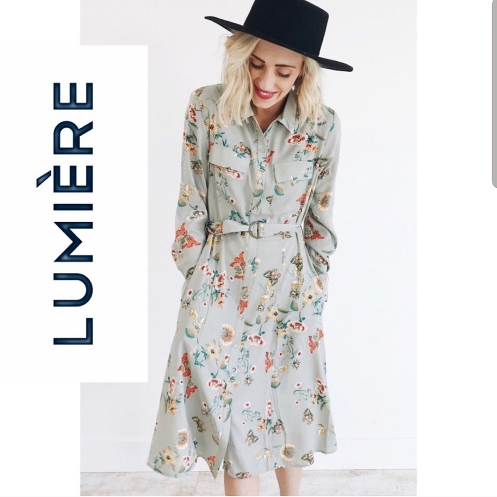 LUMIERE | PARAVARTI  FLORAL DRESS